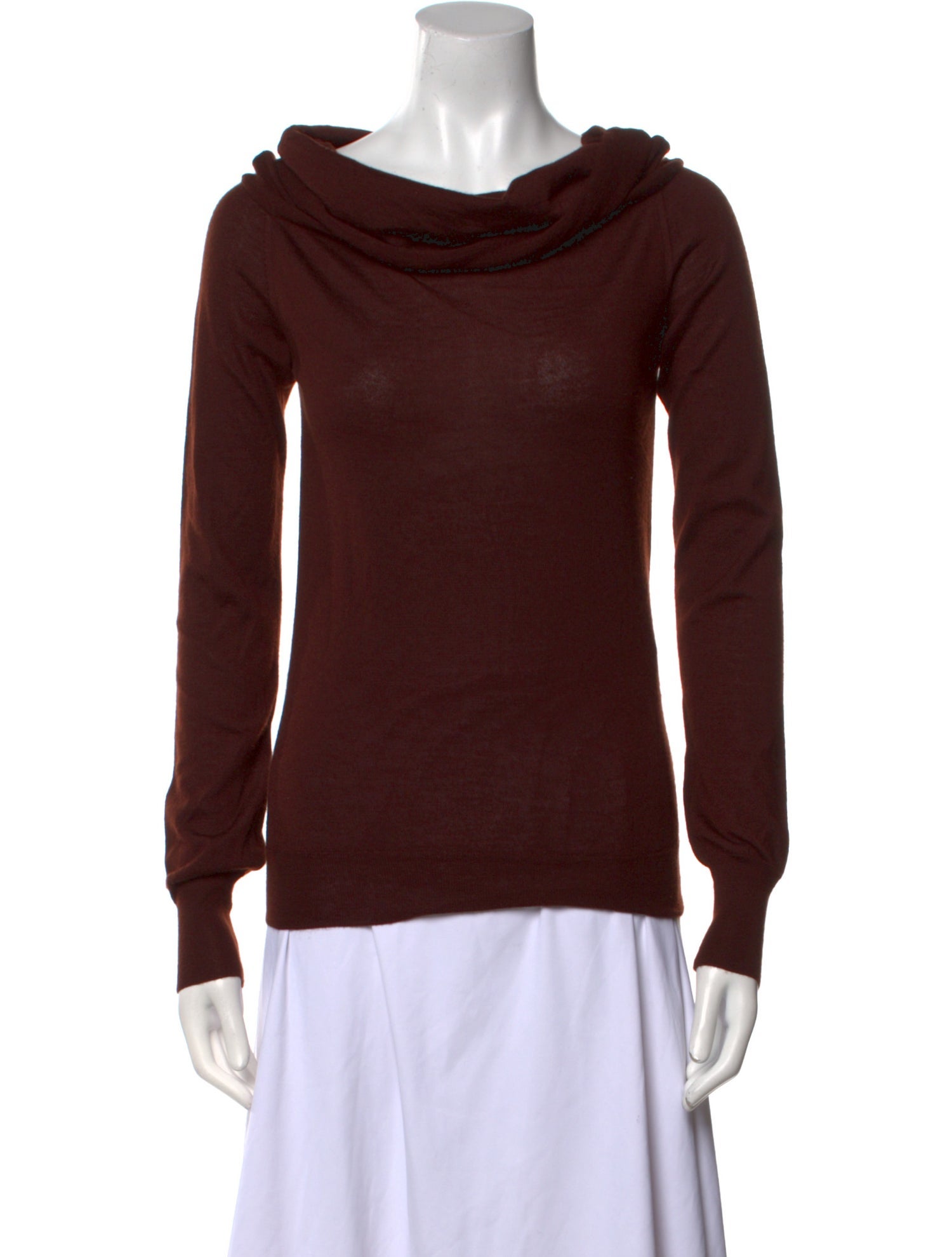 Hermès Cashmere Cowl Neck Sweater